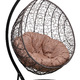 Фото №4 Подвесное кресло-кокон MALAGA коричневое + каркас