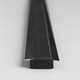 Фото №4 Встраиваемый алюминиевый профиль черный/черный для светодиодной ленты LL-2-ALP007